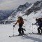 Ski touring above the Colle di Bettaforca